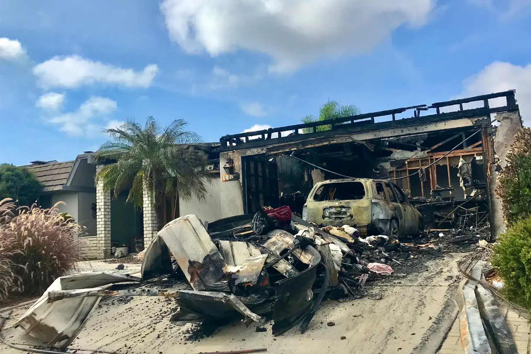 san diego house after fire what will insurance cover for fire damage