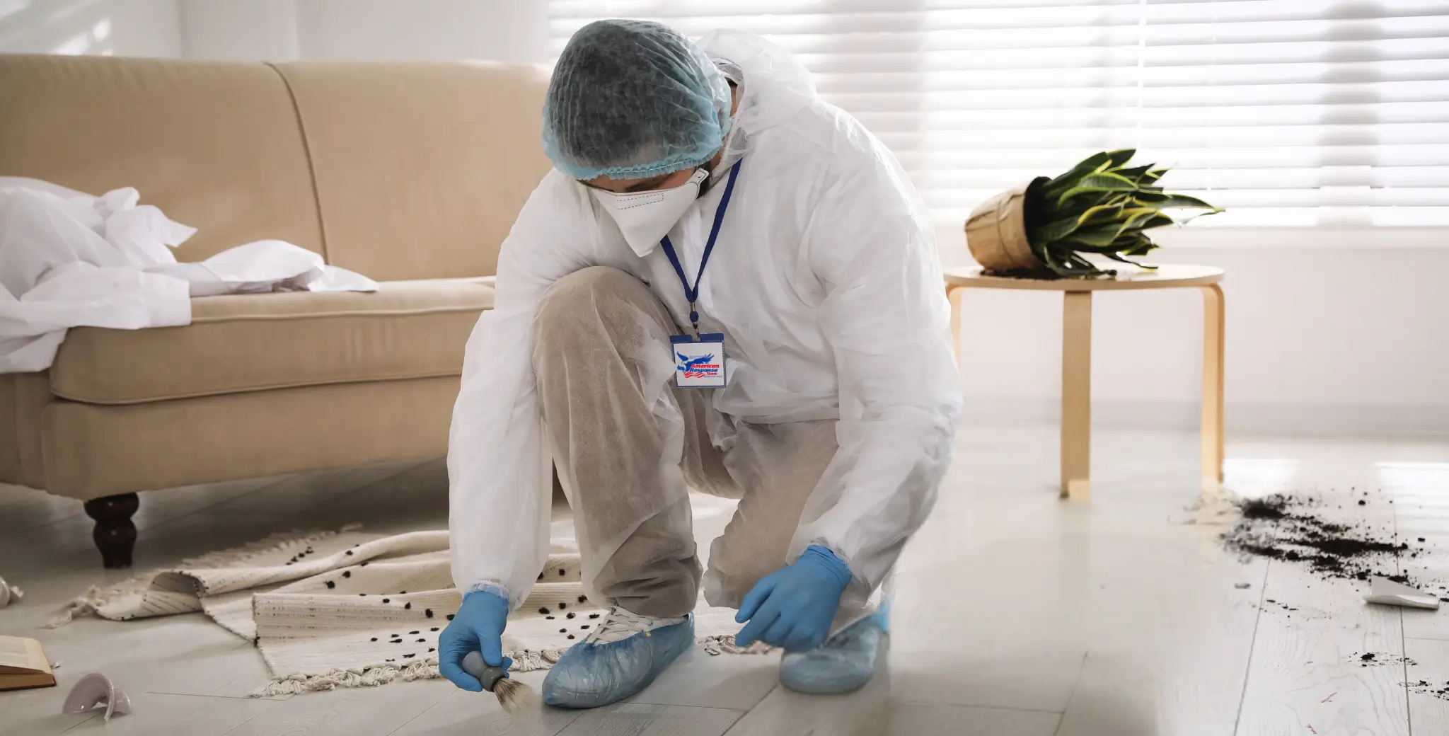 emergency crime scene cleanup , 24/7 service