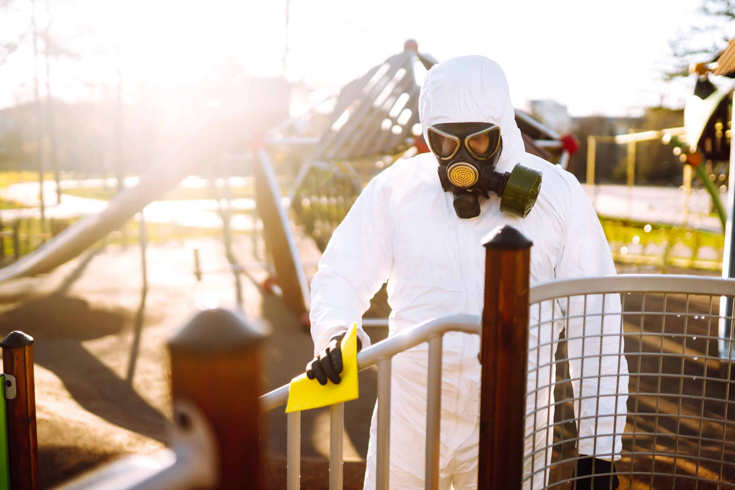 outdoor chemcial cleanup in san diego