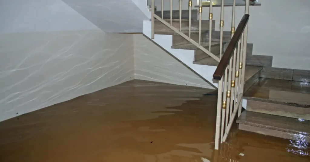 what to do if neighbor flooded your property