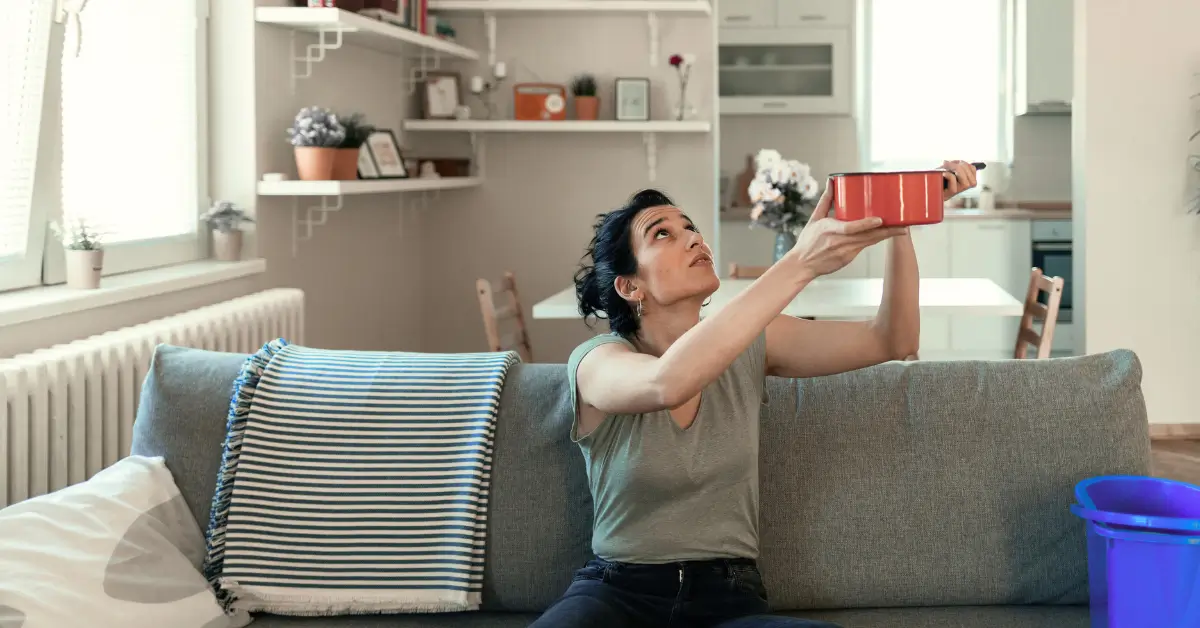 will a leak in the roof cause mold